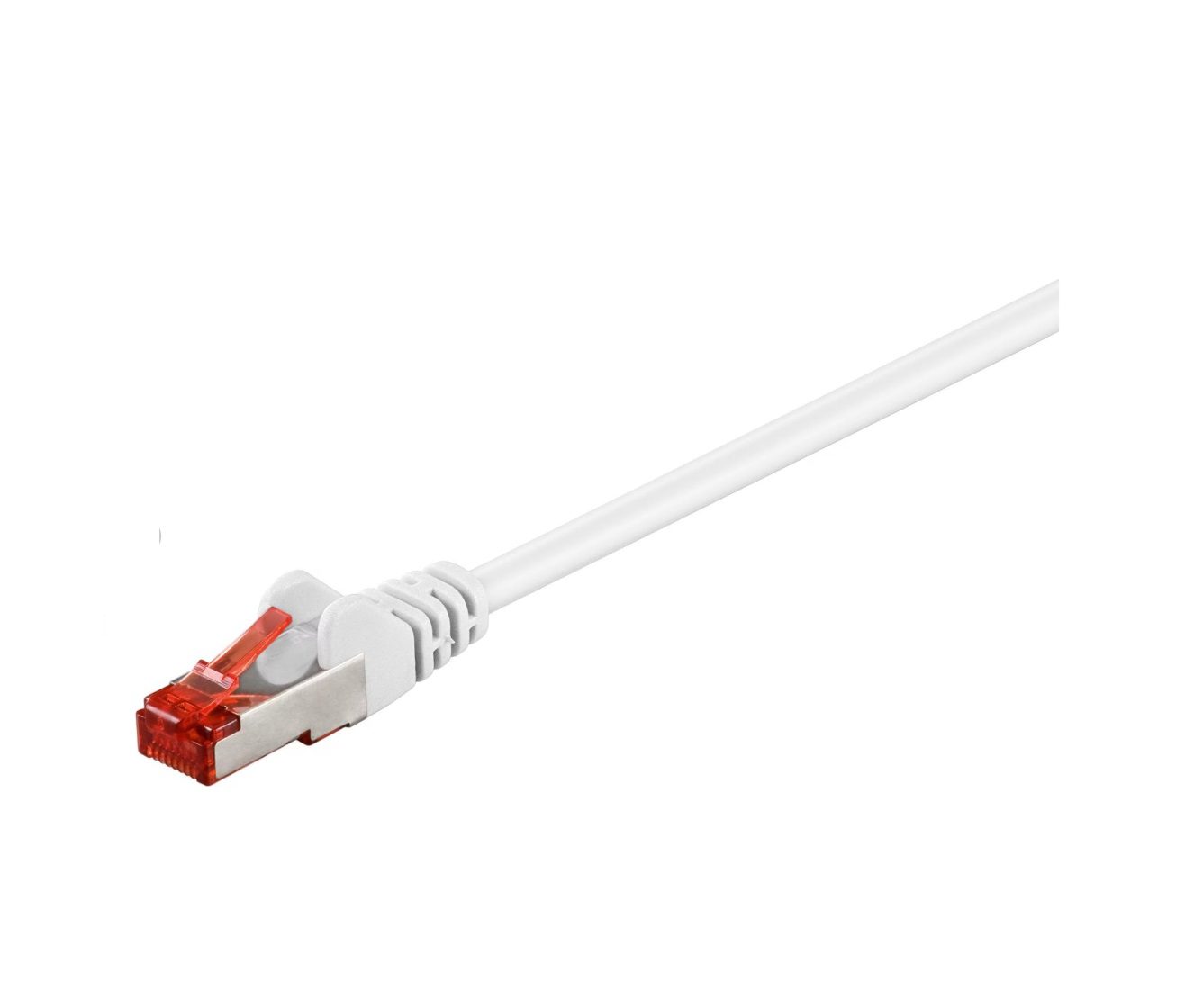Goobay Network Cable CAT6 S/FTP, 0.15 m, White (92462)