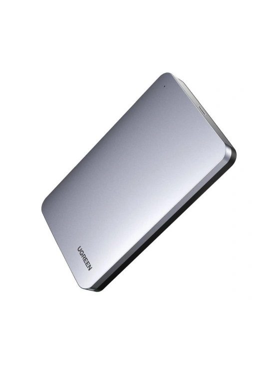 UGREEN 2.5" External HDD Enclosure – Aluminum Housing - Silver