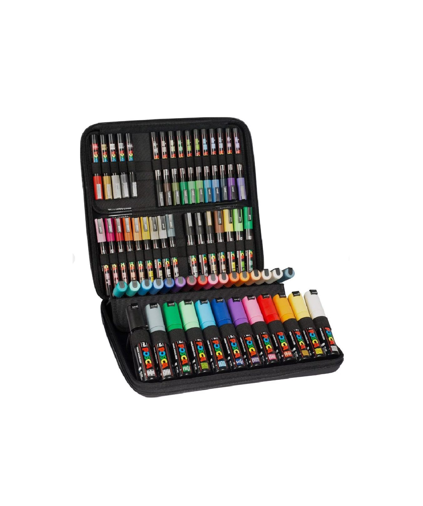 Posca Pigment Marker Set (60 Piece) - Multi Colors