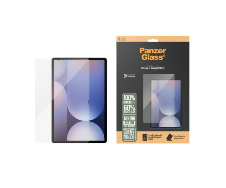 PanzerGlass Ultra-Wide Fit Screen Protector (1 Piece), Samsung Galaxy Tab S10 FE+