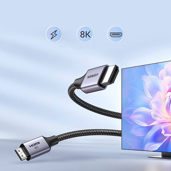 UGREEN mini HDMI (Typ C) — HDMI (Typ A) 1 m