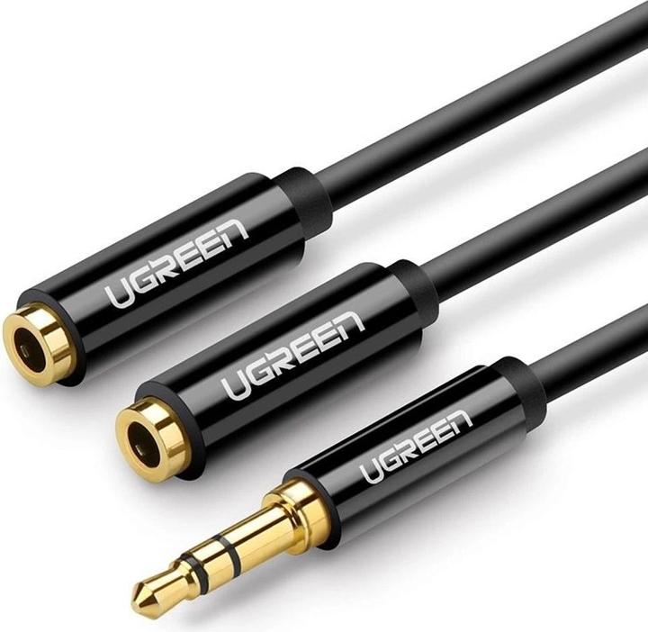 UGREEN 3.5 mm Klinke – 2x 3.5 mm Buchse